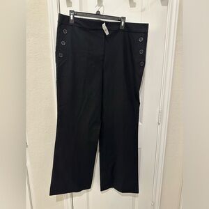 Ann Taylor Black Sailor Pants